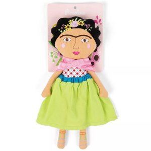 Piccolina Trailblazer Frida Kahlo Plush Doll NWT Sealed Plastic
